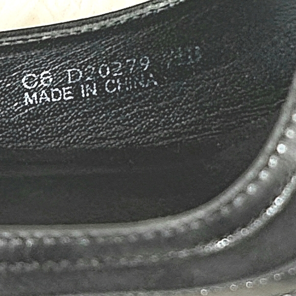 Cole Haan Leather Suede Peep-Toe Slingback Pumps Size 7.5 B - Picture 9 of 9